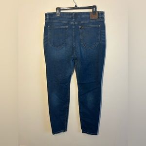 Lee dark wash skinny jeans